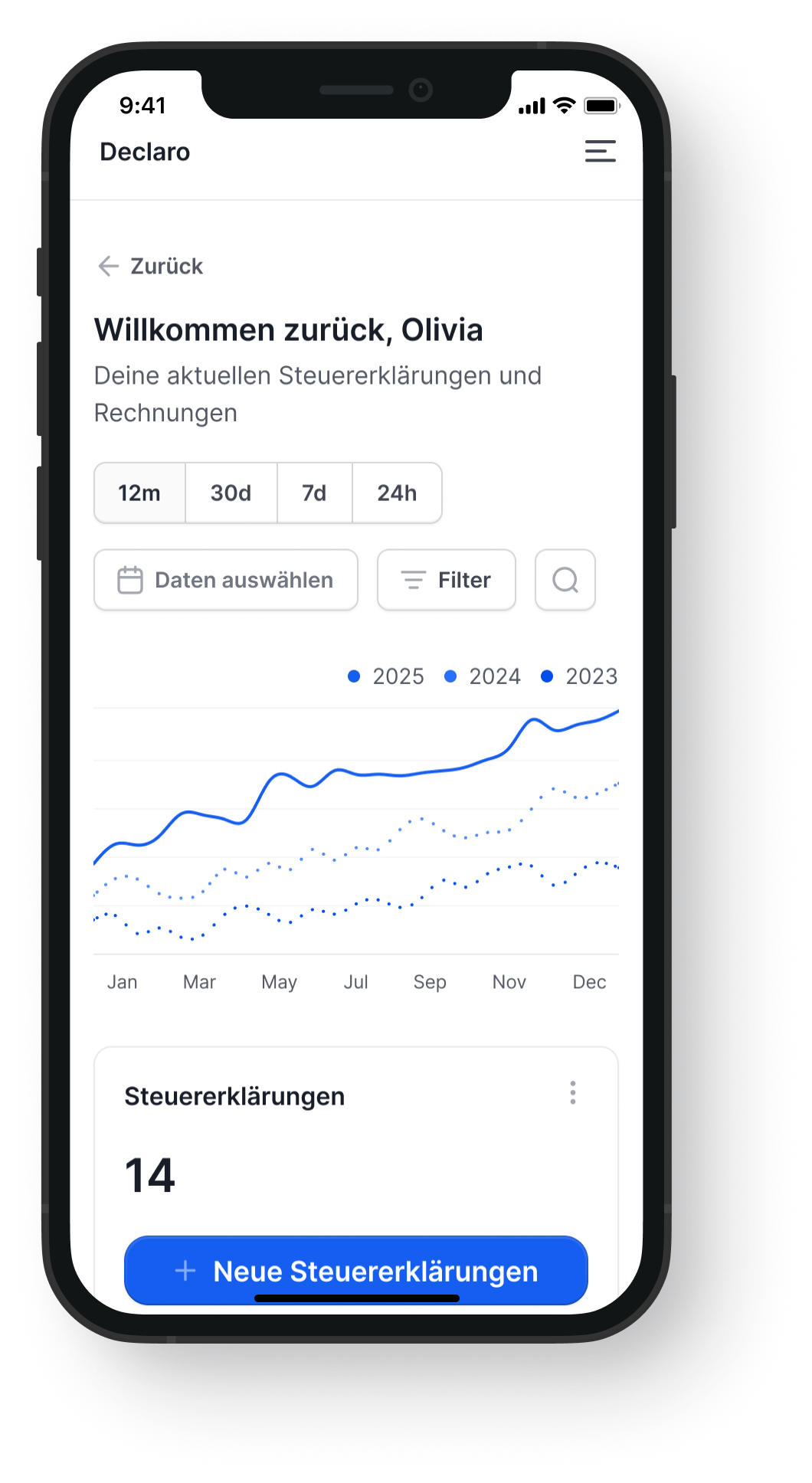 Declaro Mobile App Concept